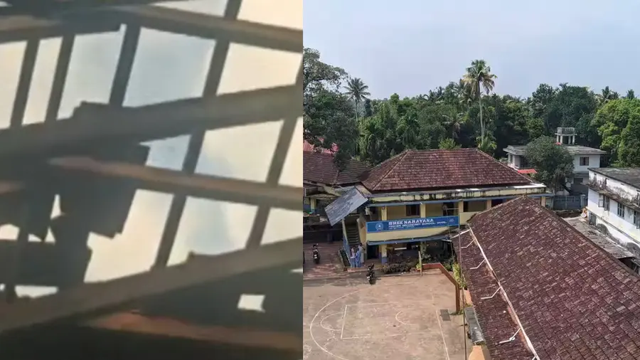 airplane cochin school roof