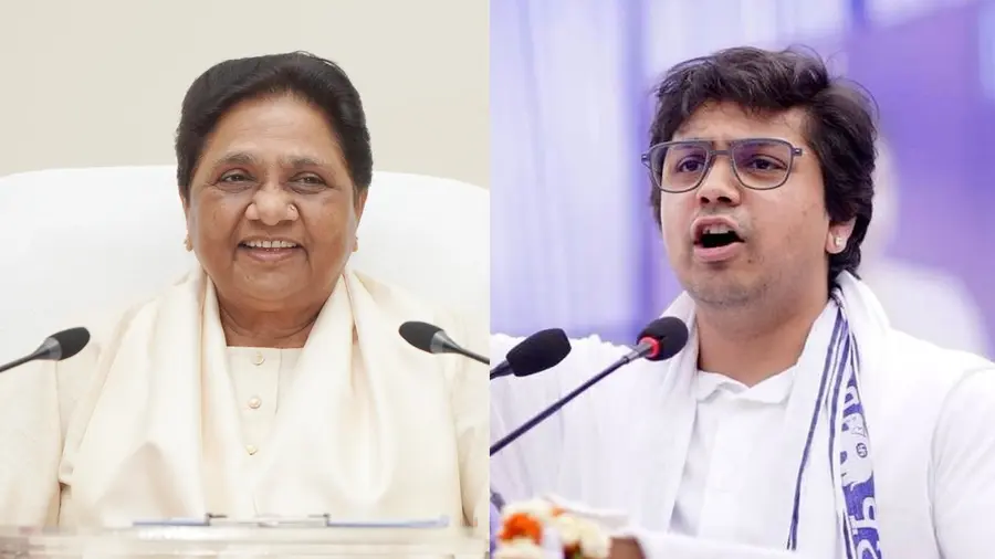 akash anand and mayawati
