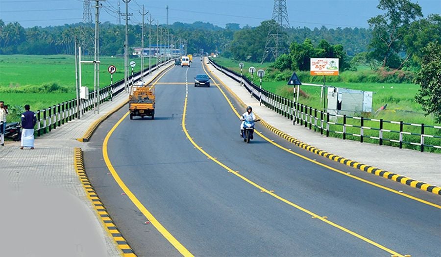 kechery akkikkavu bypass road