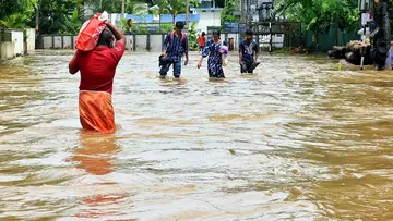 heavy rain