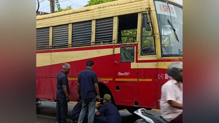 alappuzha bus tire
