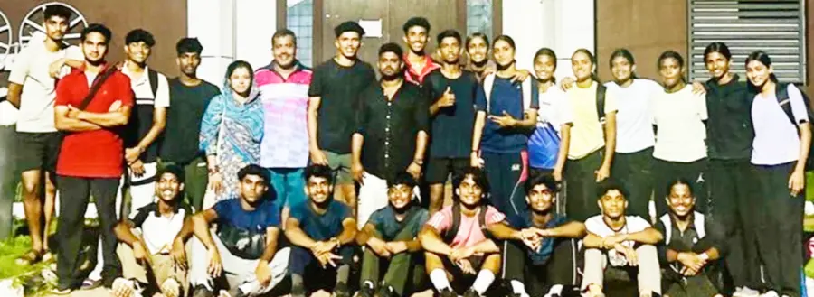 Alathiyur KHM Higher Secondary School achieves impressive results at the State Junior Athletic Meet.