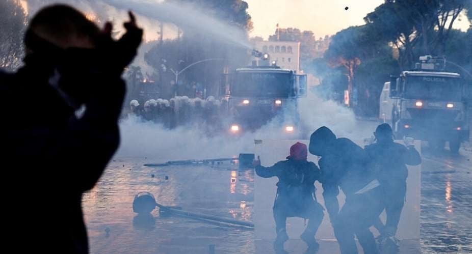 Albania protests 