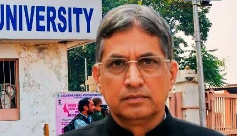 al falah university chairman arrested