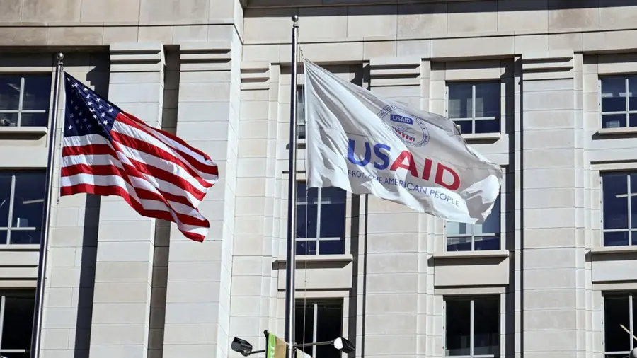 america and usaid flag