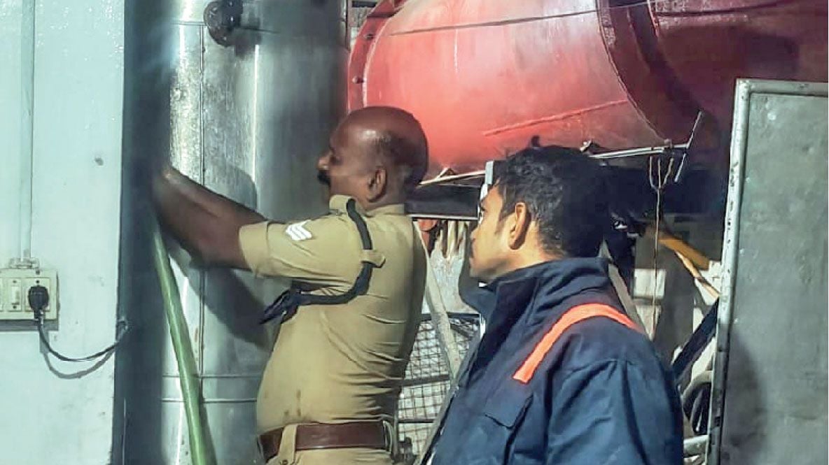 ammonia leak