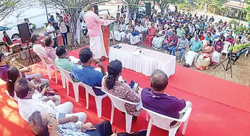 CPI(M) District Secretary R. Nassar inaugurates the general session of the KGOA District Conference