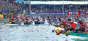 Champakulam Chundan, rowed by Kumarakom Town Boat Club, comes second in the 2023 Nehru Trophy final (file image)