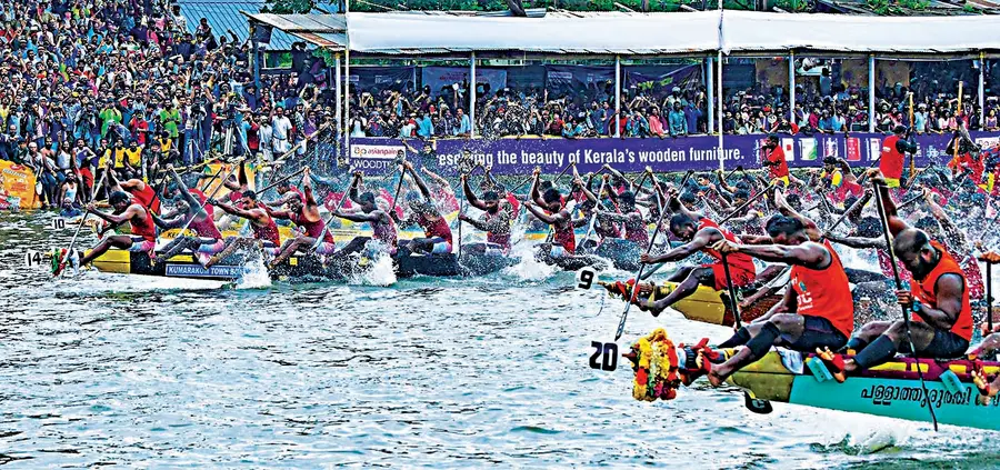 Champakulam Chundan, rowed by Kumarakom Town Boat Club, comes second in the 2023 Nehru Trophy final (file image)
