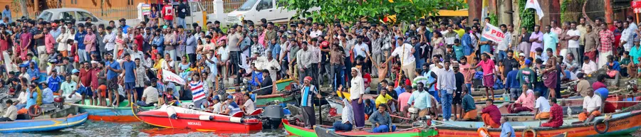 സിബിഎൽ മത്സരം കാണാനെത്തിയവരുടെ ആവേശം