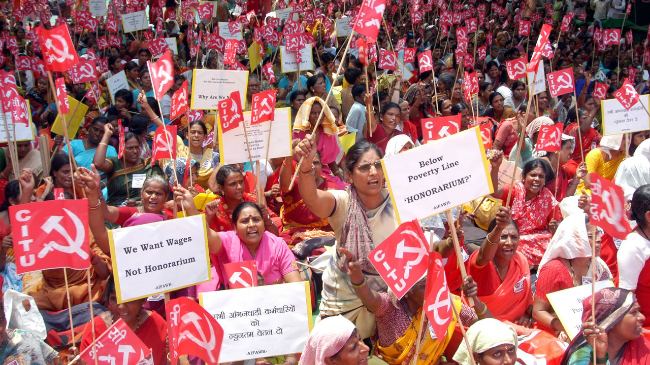 anganawadi workers strike.png