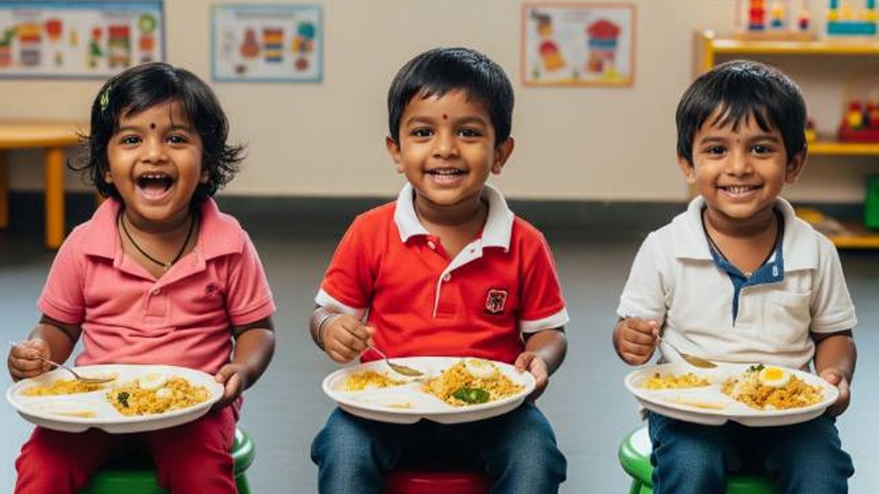 anganwadi food