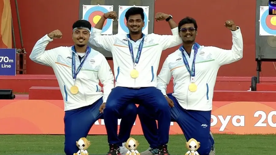 archery men gold medal