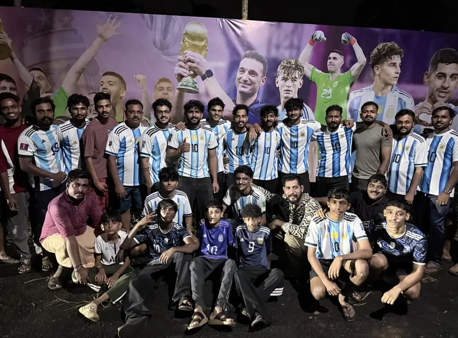 വെച്ചൂരിലെ
അർജന്റീന
ആരാധകർ