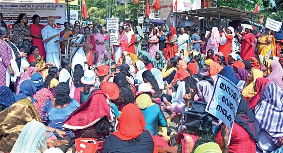 asha workers strike
