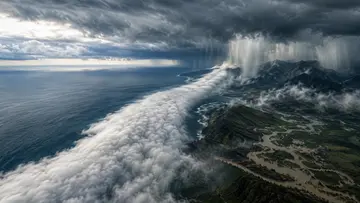 atmospheric river ai image