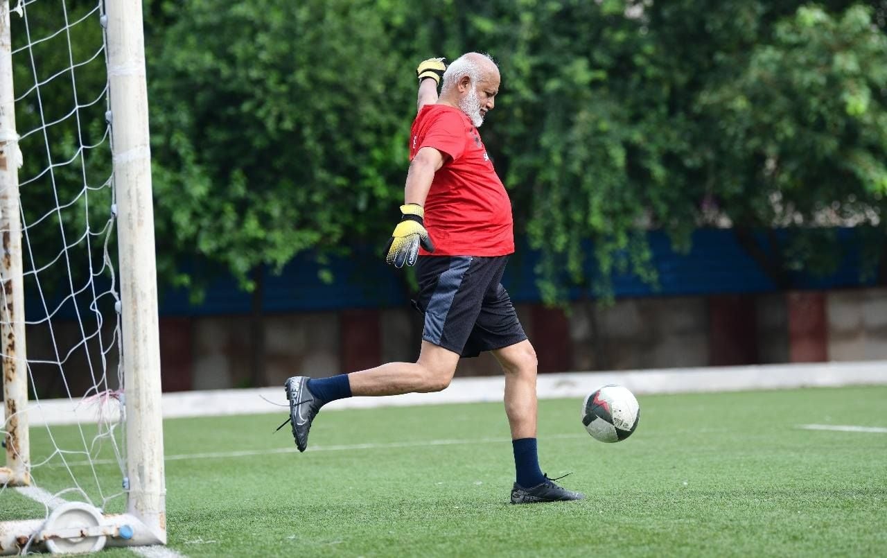 m a baby football kick
