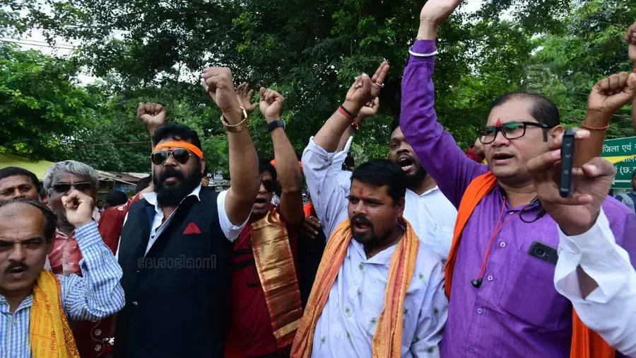 bajrangdal celebration chhattisgarh