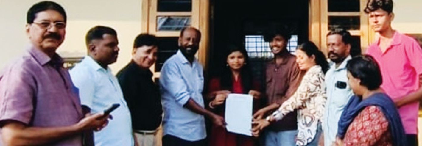 ബാലസംഘം ചേർത്തല ഏരിയ അംഗത്വ കാന്പയിൻ പള്ളിപ്പുറം നോർത്തിൽ ജില്ലാ കൺവീനർ കെ ഡി ഉദയപ്പൻ  ഉദ്ഘാടനംചെയ്യുന്നു
