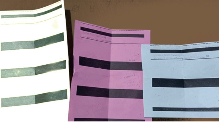 ballot paper printing