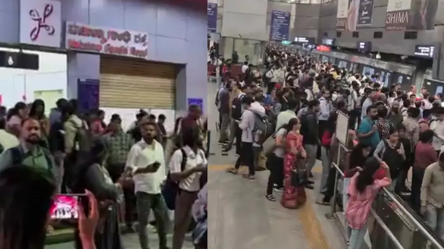 banglore metro glitch