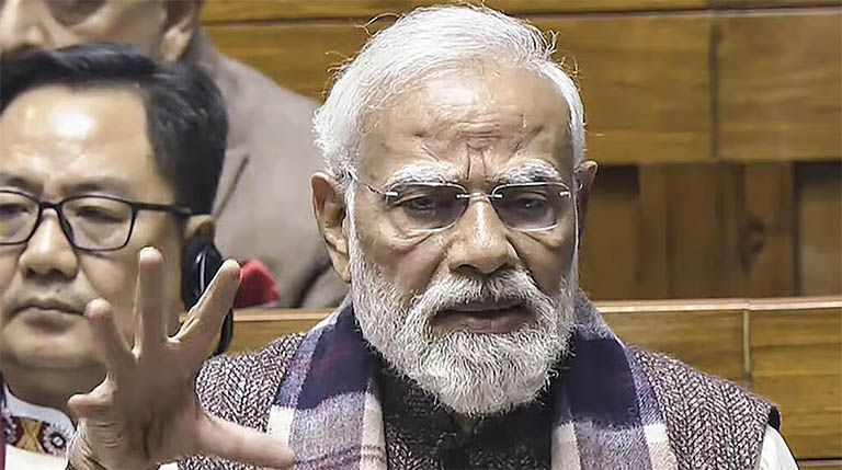 modi calls Bankim Da instead of Bankim Babu 