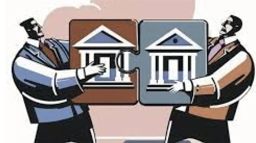 bank merging in india