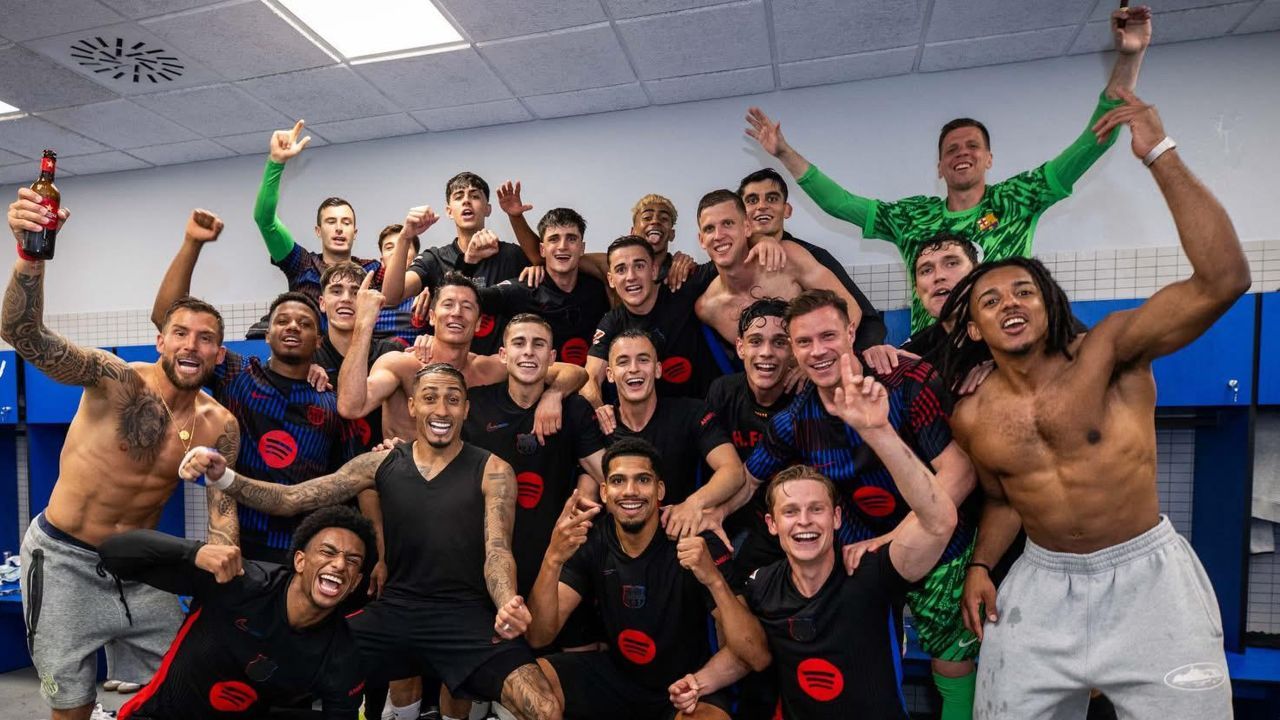 Barcelona celebration