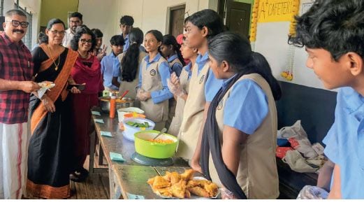 A food festival was organized.