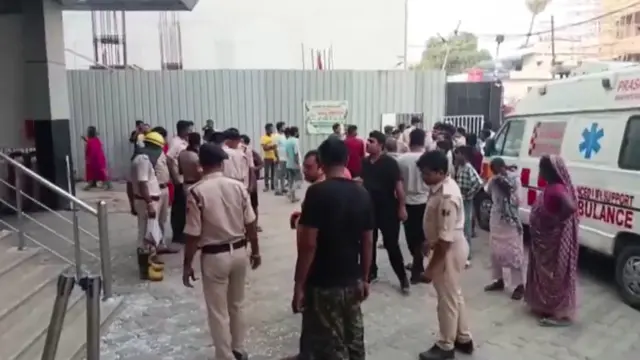 bihar hospital fire accident