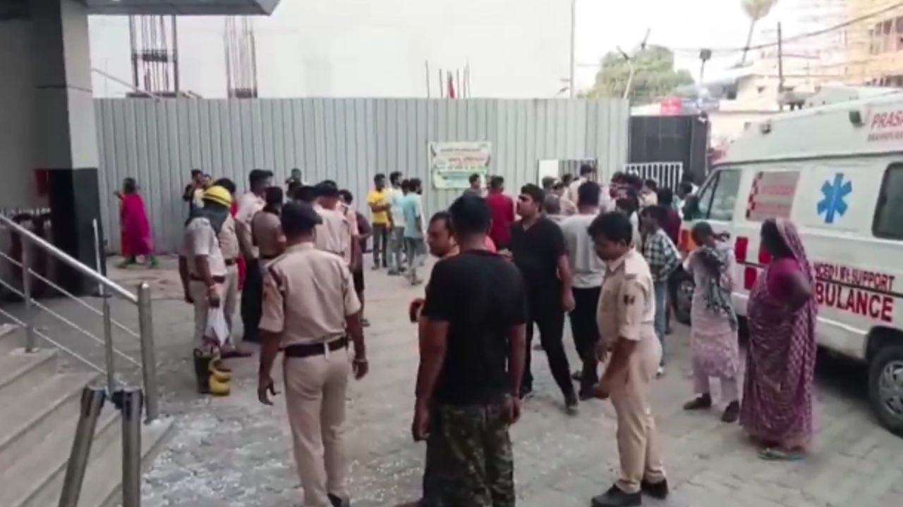 bihar hospital fire accident