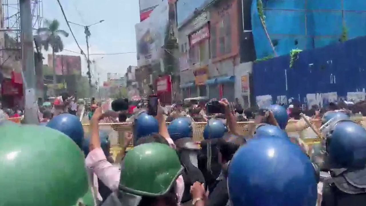 bihar student protest