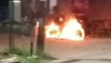 bike fire aluva