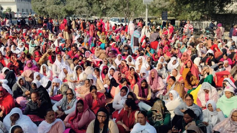 Samyukt Kisan Morcha protest