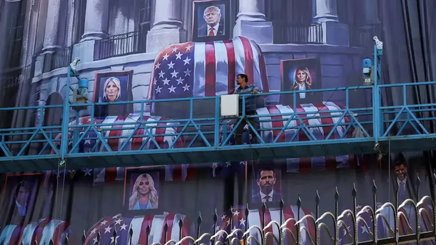 billboard against trump