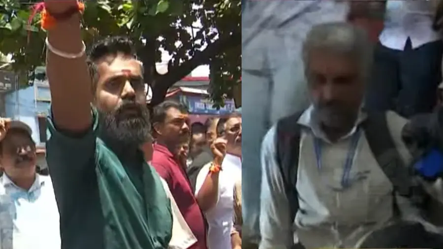 bjp attack against journalists at Trivandrum