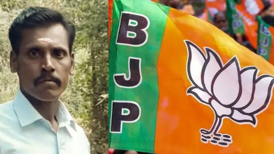 bjp worker arrest