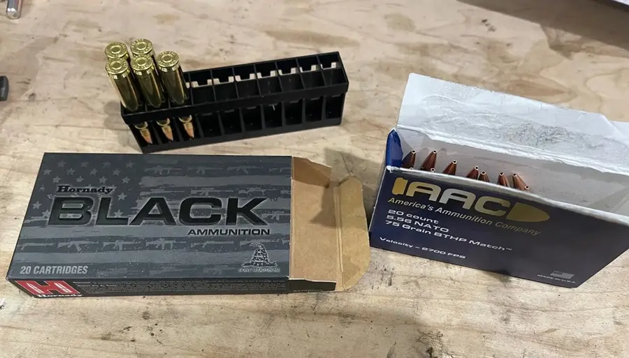 black ammunition