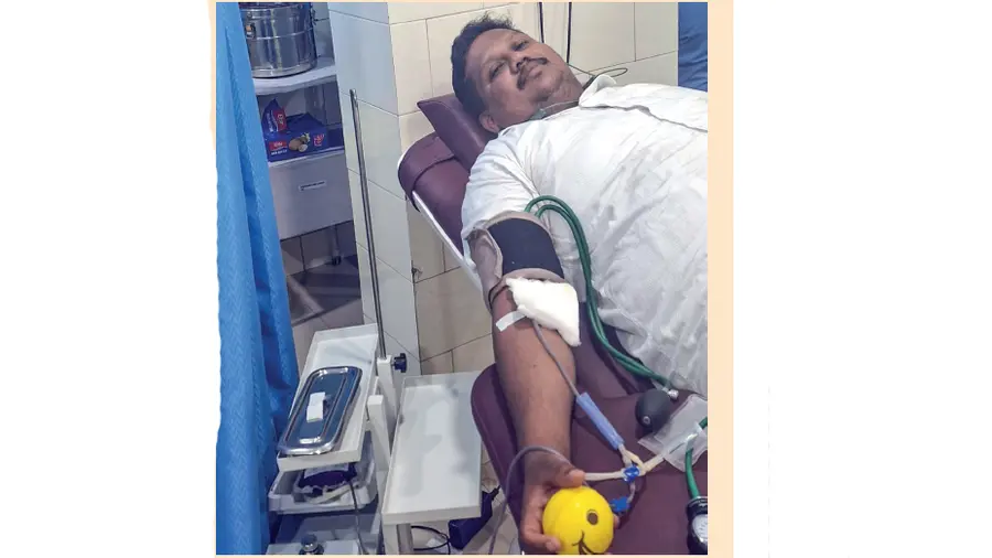 Blood donation