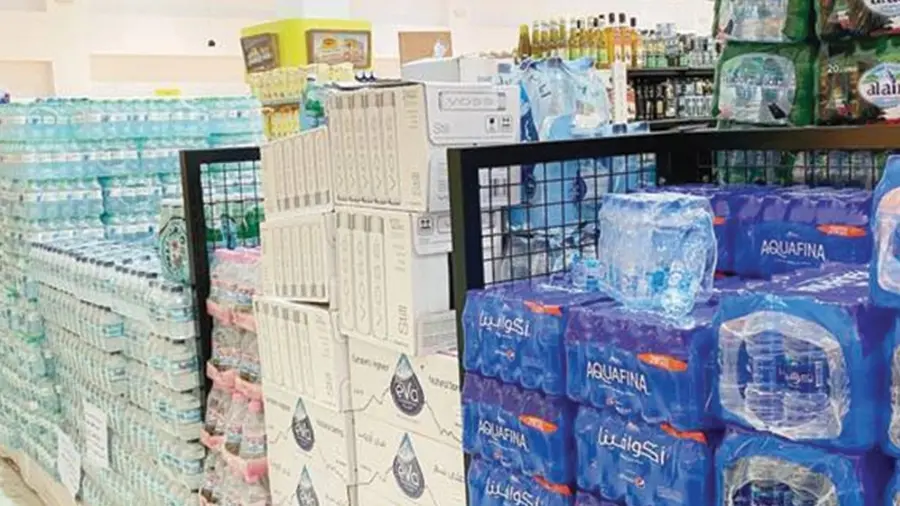 bottle water kuwait