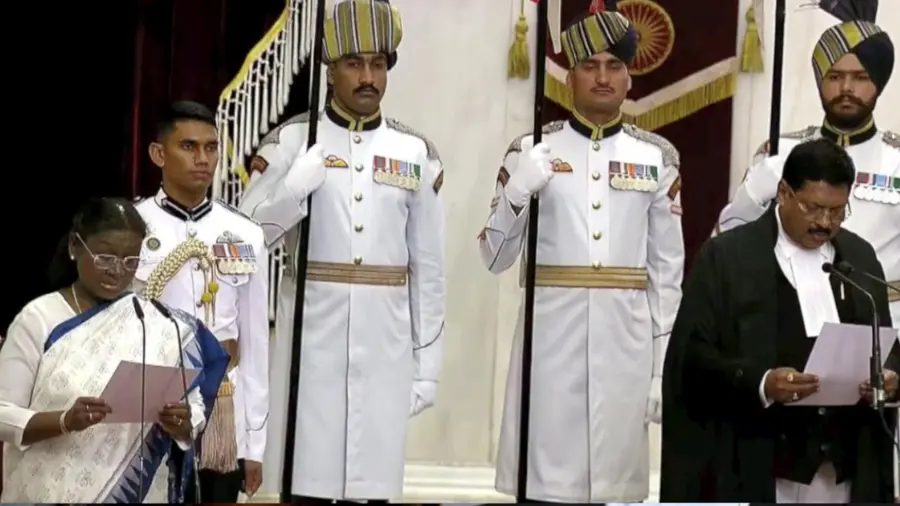 b r gavai oath taking