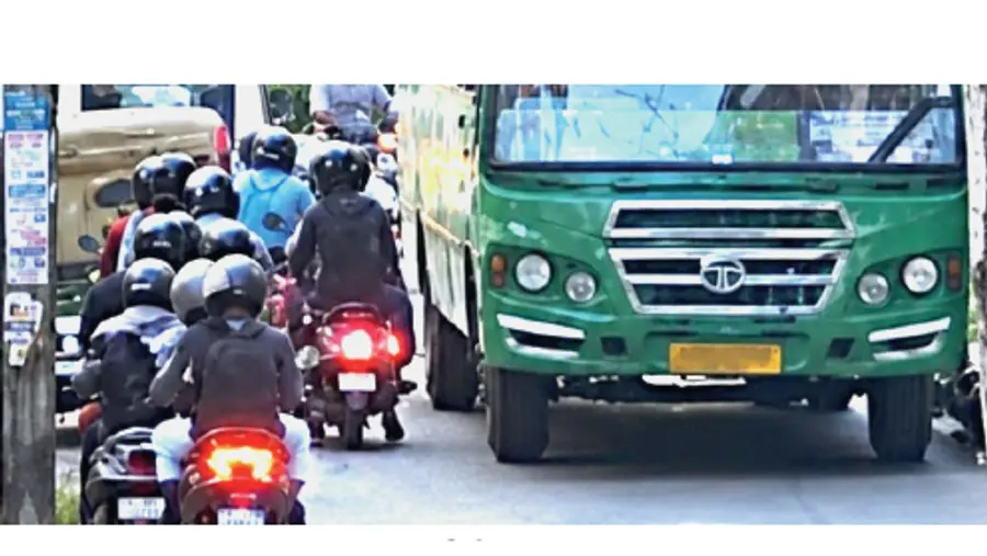 The Death-Defying Rush of Buses