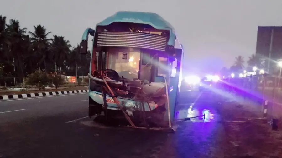 bus accident mysore