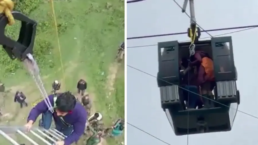 cable car accident jammu kashmir