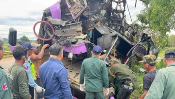 cambodia bus acciden