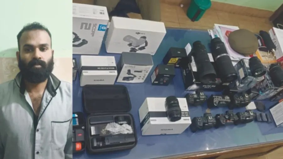 camera shop theft case