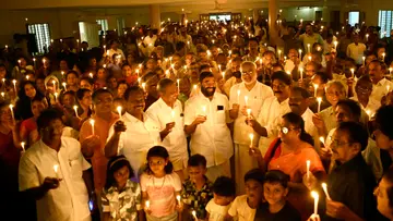 candle protest ldf