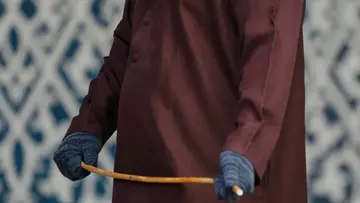 caned