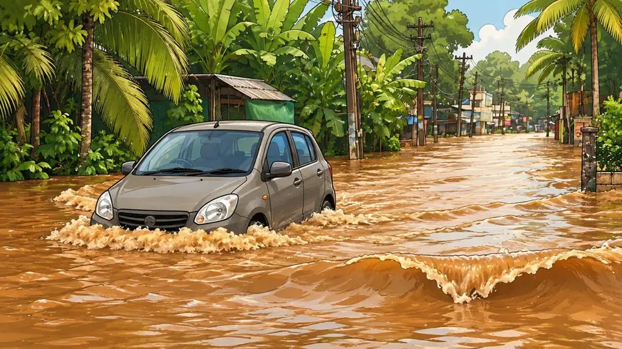 car flood