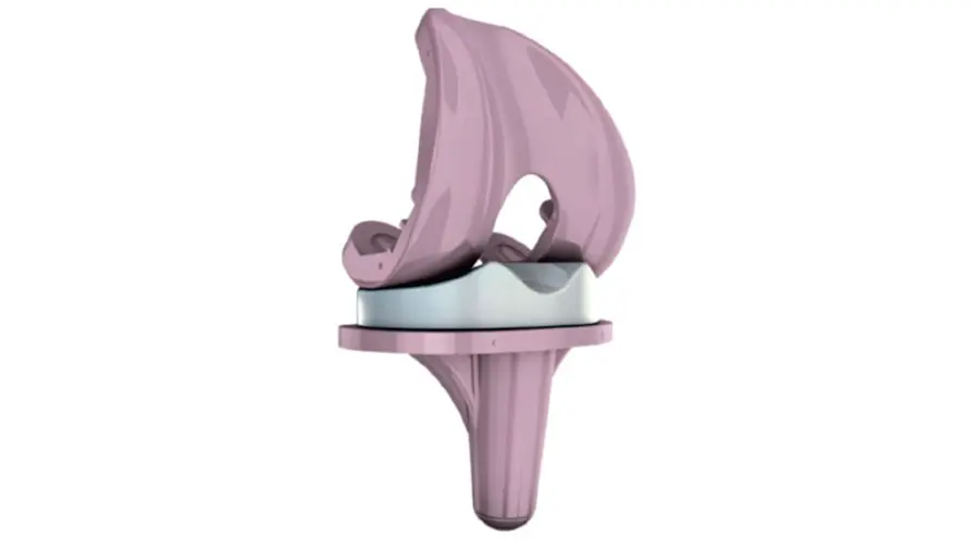 All-ceramic knee replacement